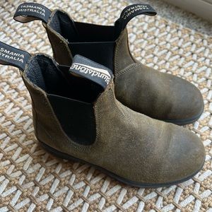 Blundstone - Womens Original- Suede Boot- Dark Olive